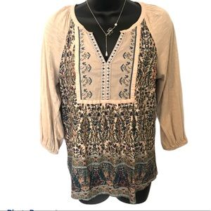 Vintage America BoHo style blouse - size medium